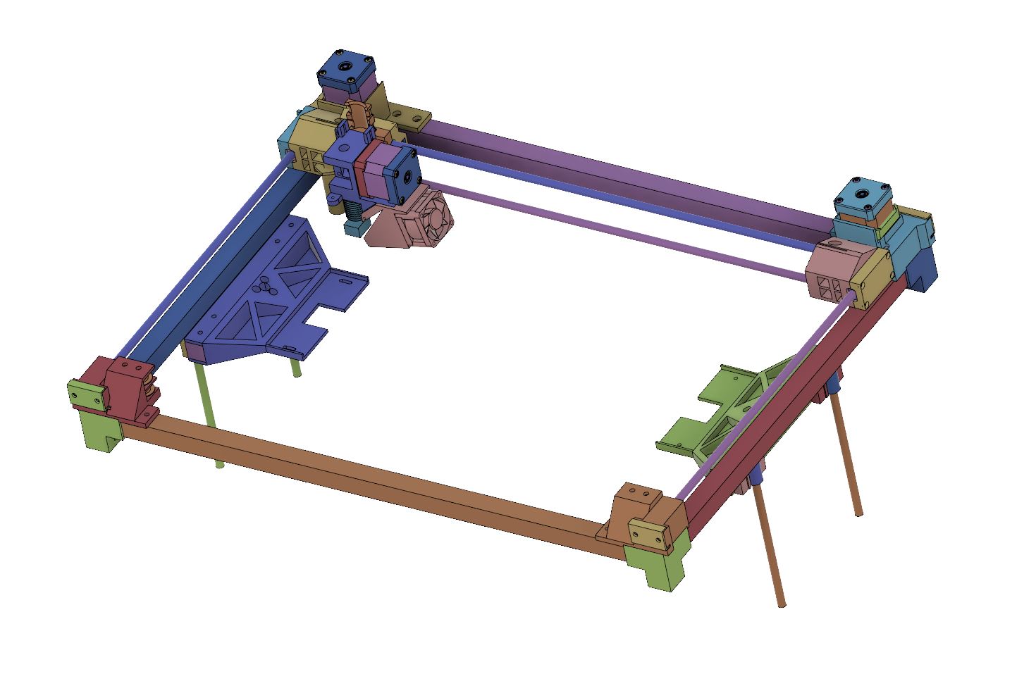 Rigidbot Core-XY Conversion