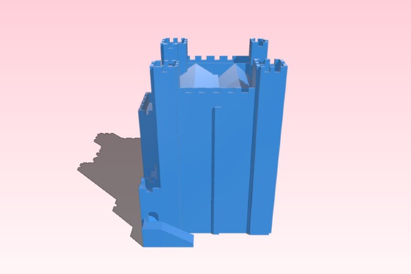 Rochester Castle | 3d print model