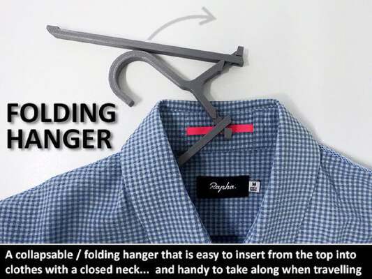 Folding Hanger | 3d print model