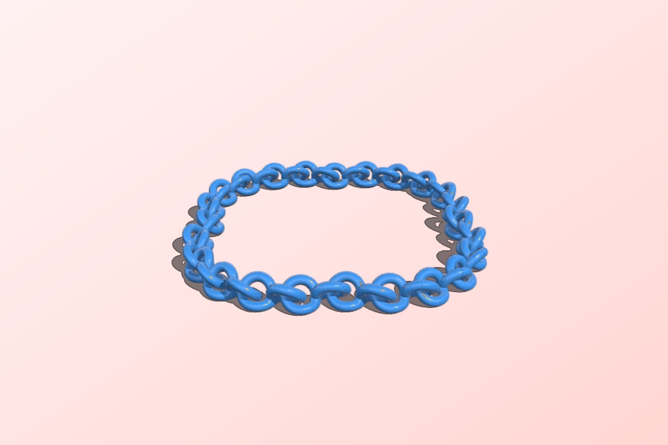 Chain link necklace