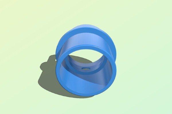BOSCH C35 to DN50 _ BOSCH C35 auf DN50 - Click and Clean | 3d print model