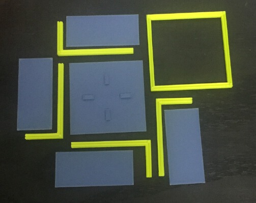 Panel Box, customizable | 3d print model