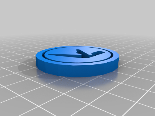 Aphex Twin Logo (Dual Extrusion) | 3d print model