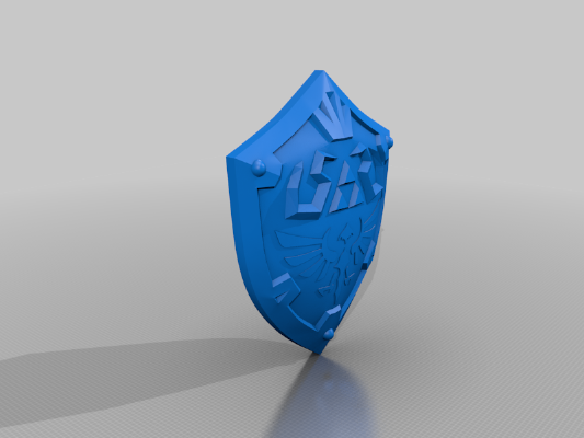 Hylian Shield - Breath of the Wild | 3d print model