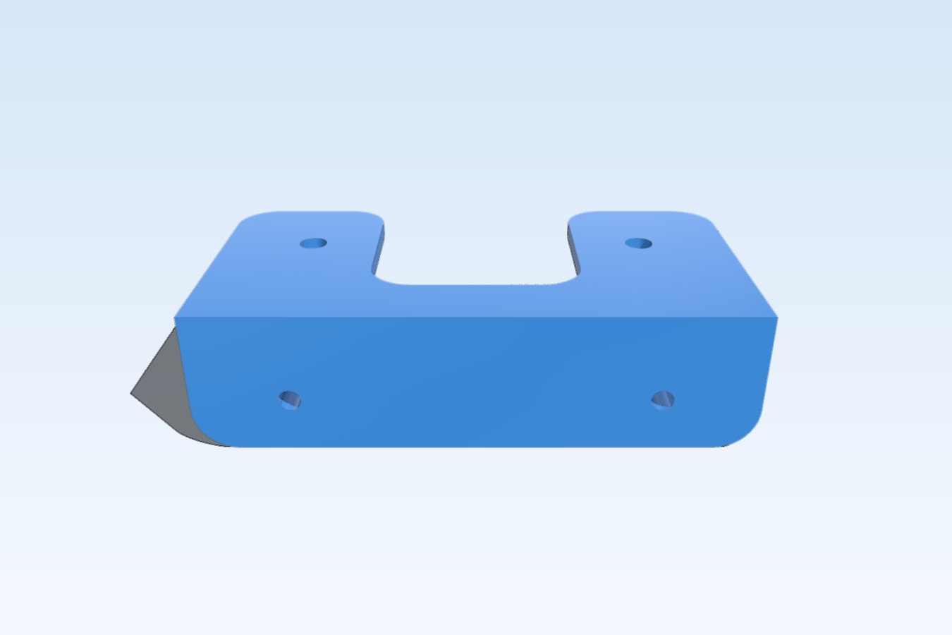 Mounting Bracket for Wade Extruder. Bowden applications