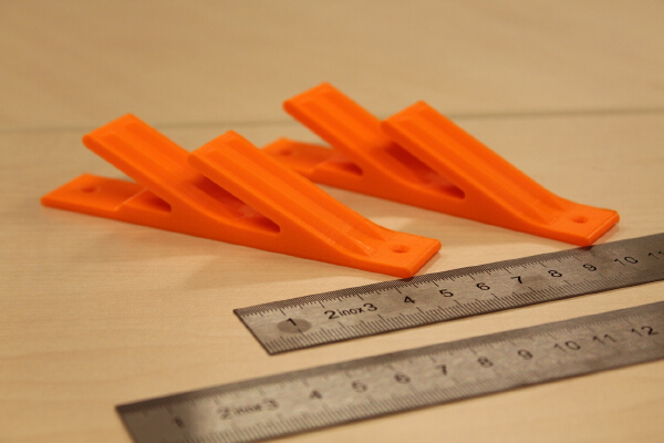 steel rule wall mount | 3d print model