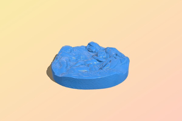 Taddei Tondo – Famous statue | 3d print model