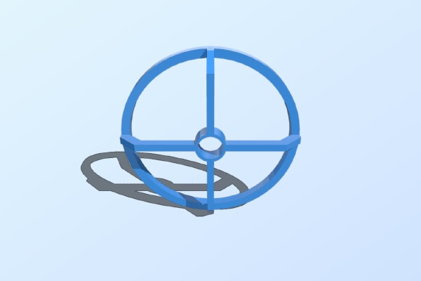 Crazyflie2 Rotor bumpers | 3d print model
