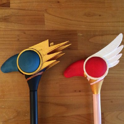 Cardcaptor Sakura wands | 3d print model