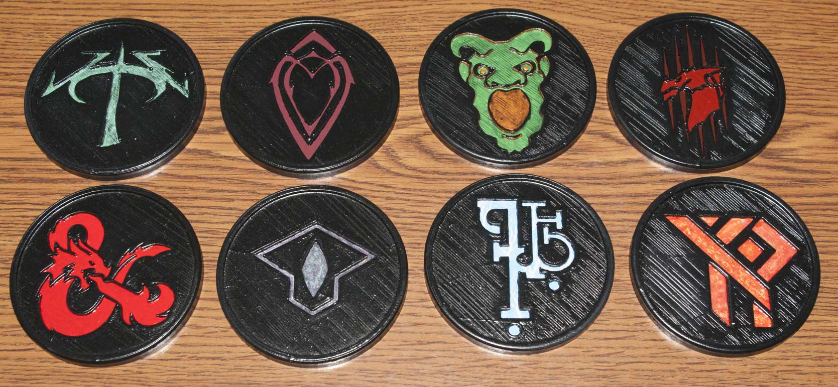 D&D Campaign Coasters