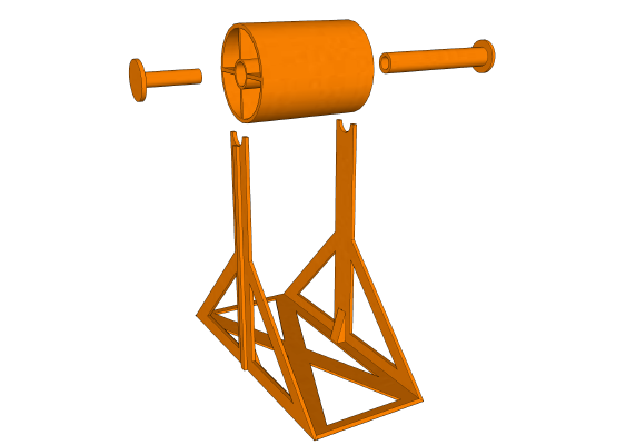 Spool holder (another one) | 3d print model