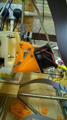 RepRapPro Mendel Fan Bracket | 3d print model