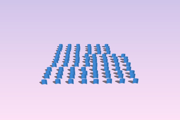 simple roof tiles | 3d print model