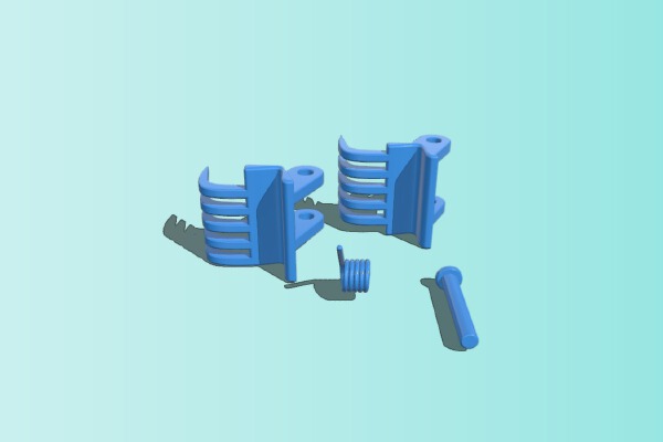 Baby girl hair clip | 3d print model