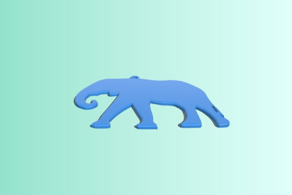 Elephant Pendant | 3d print model