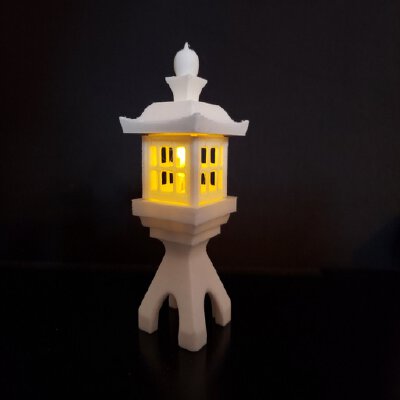 Japaneese lantern - tōrō 灯籠 | 3d print model