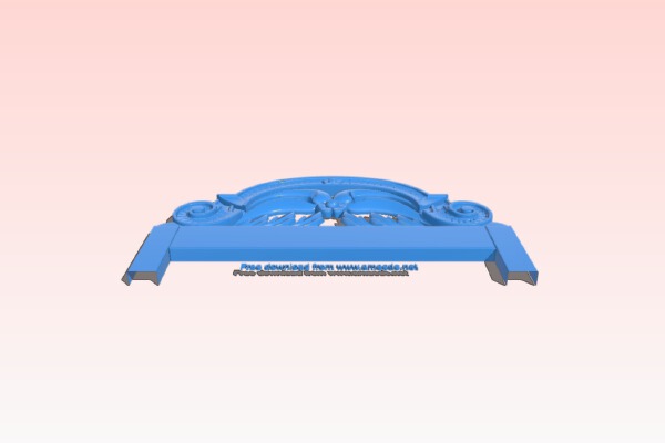Bed frame pattern | 3d print model