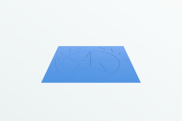 Merczateer Star | 3d print model