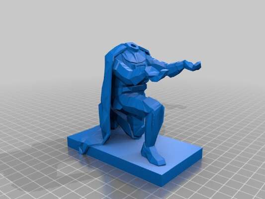 LowPoly Darth Vader Pen Holder (repaired) | 3d print model