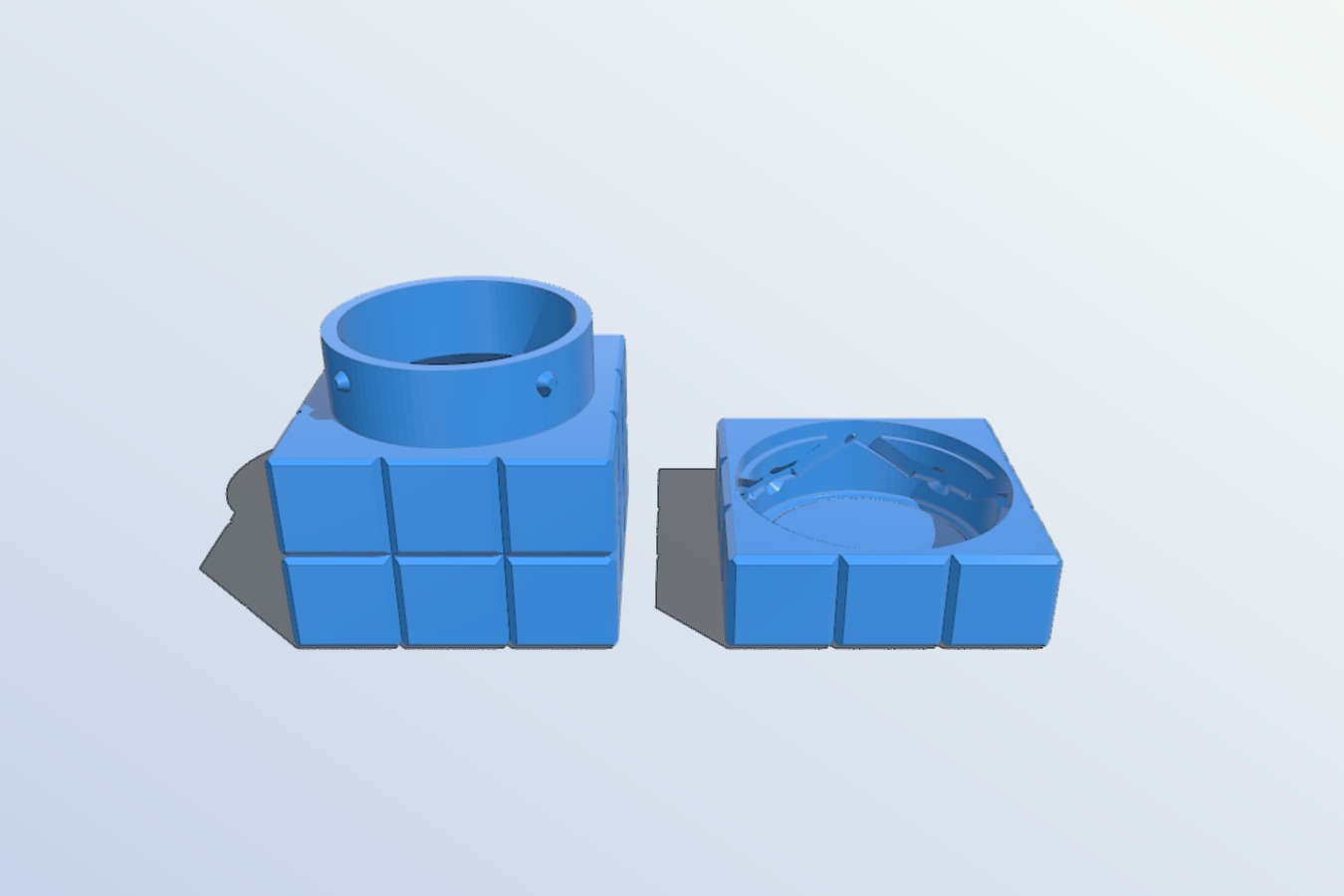 Rubik cube like container