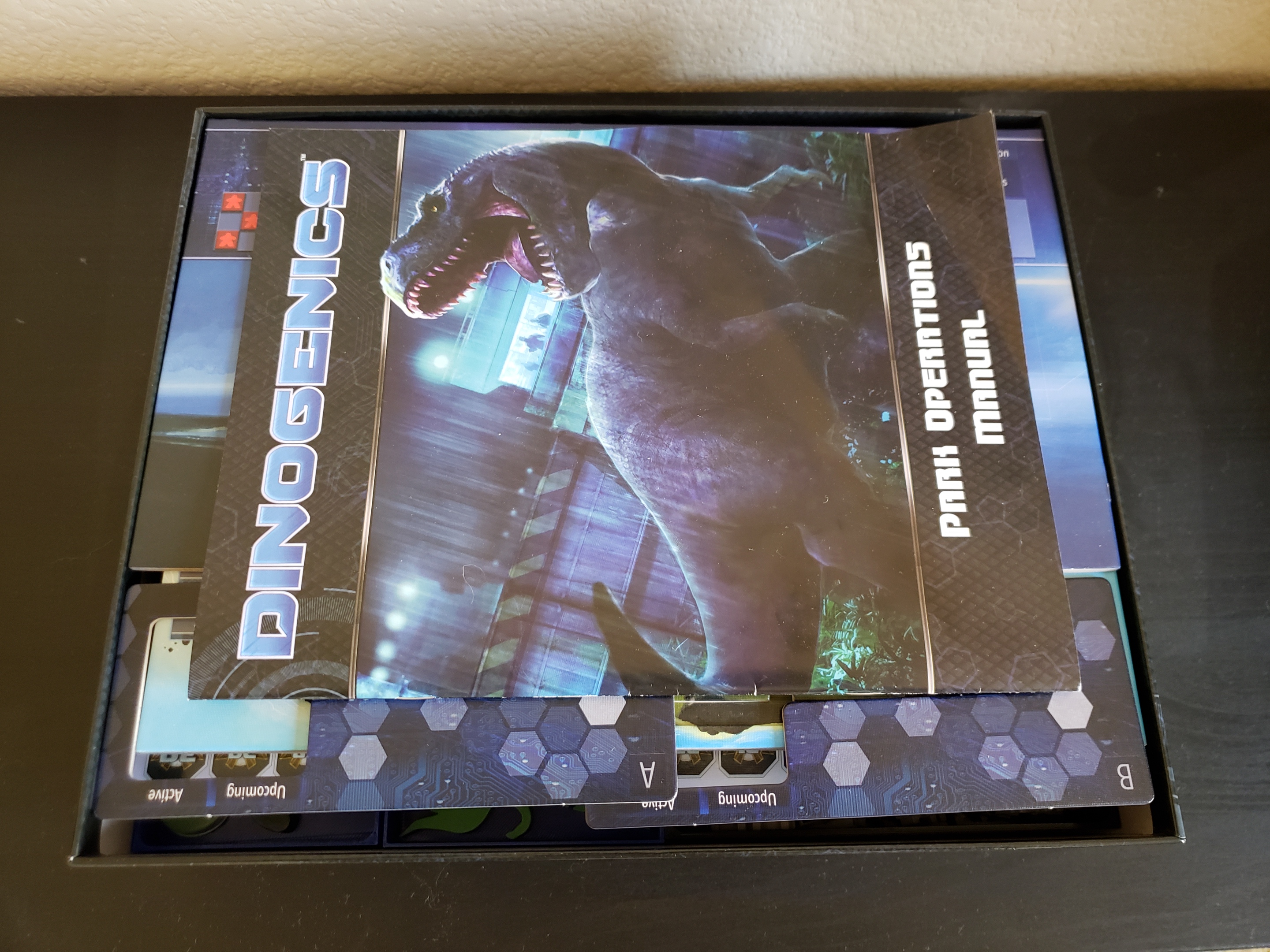 DinoGenics Board Game Organizer