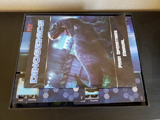 DinoGenics Board Game Organizer | 3d print model