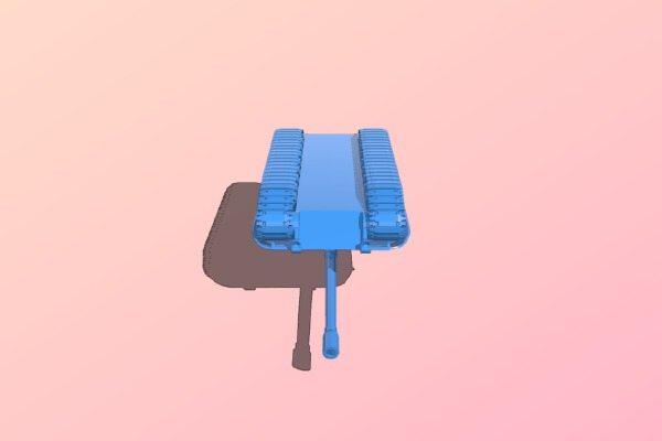 Tank Jagdpanzer E100 | 3d print model