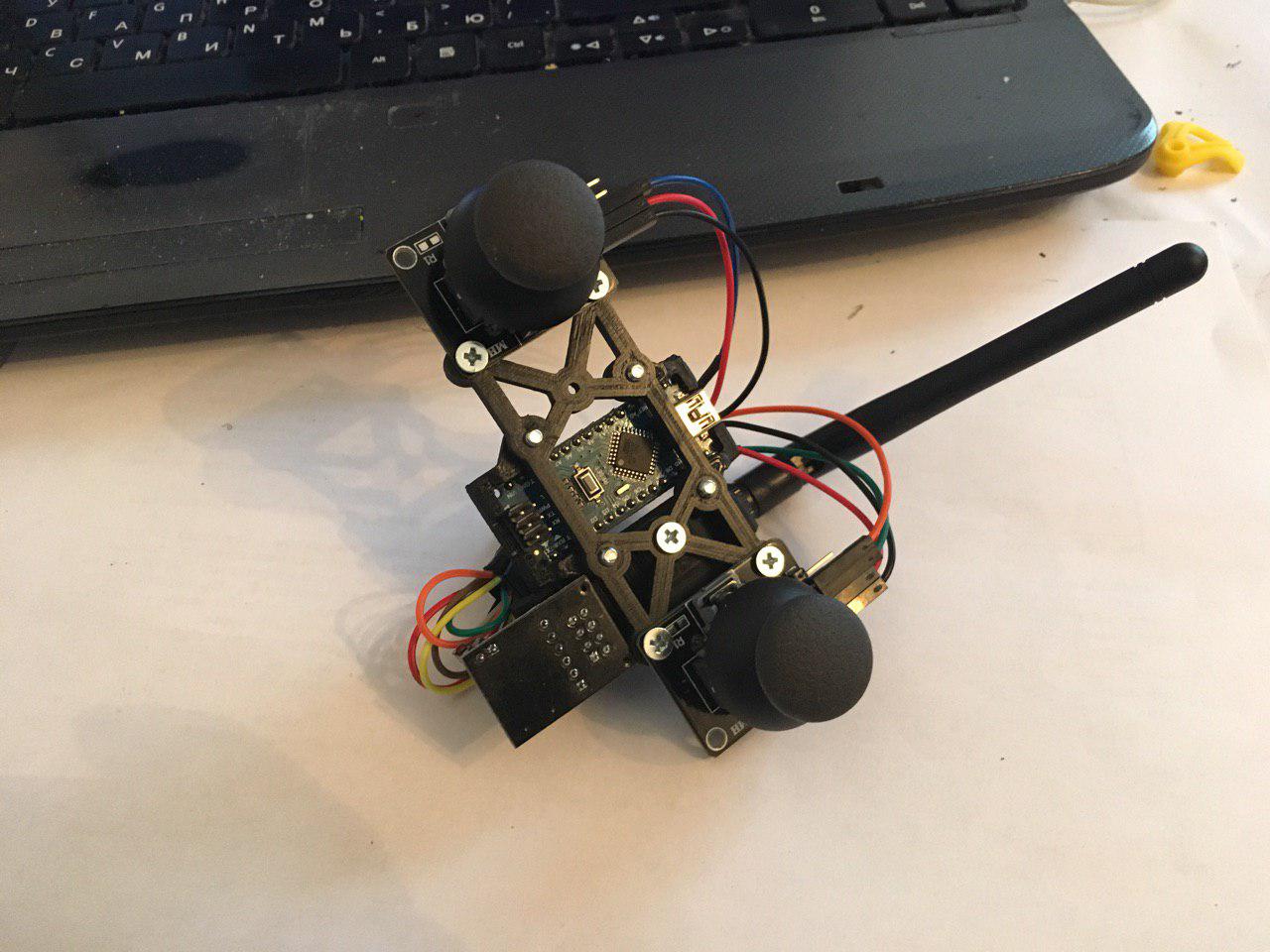 Frame for RC transmitter arduino nano