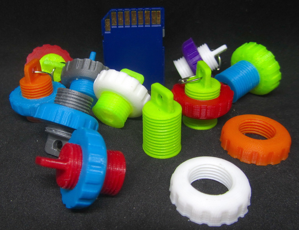 M11 Nut & Screw Keychain