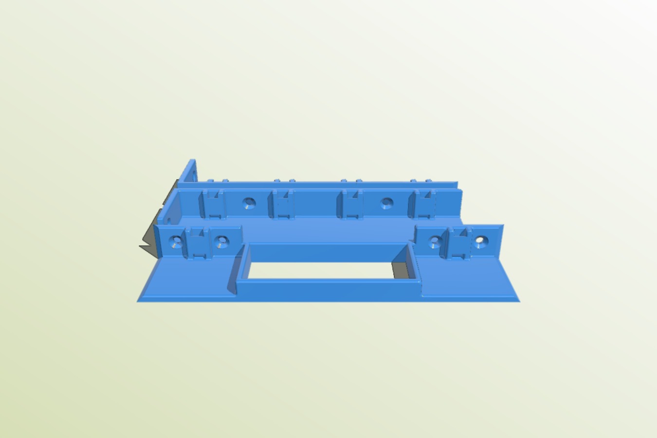 LACK Enclosure - Temp Controller Faceplate