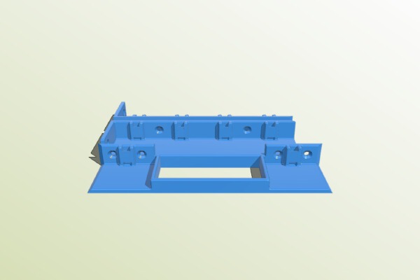 LACK Enclosure - Temp Controller Faceplate | 3d print model