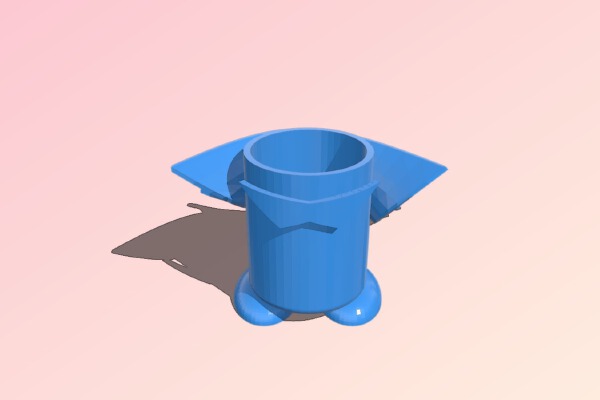 Vampire pen holder | 3d print model