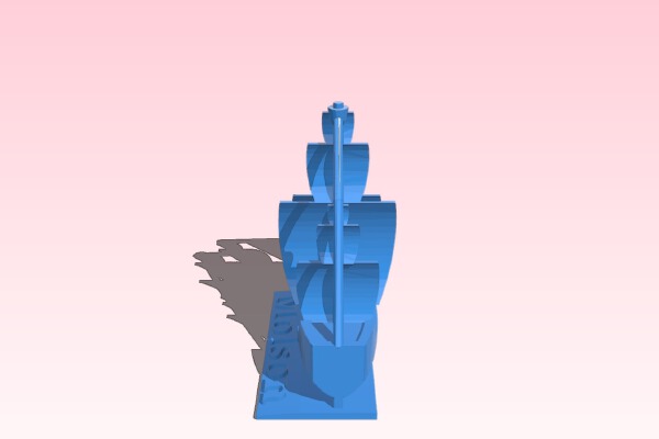 Molson Export Sail Boat | 3d print model