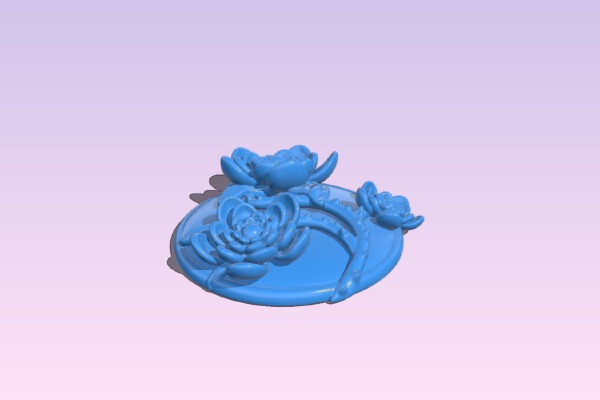 Flower pendant | 3d print model