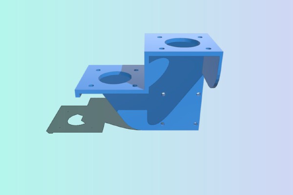 Tevo Tornado, CR-10, and clones: Dual Front Facing Extruders | 3d print model