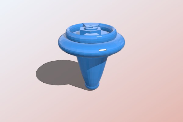 Star strike beyblade | 3d print model