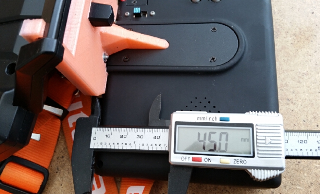 FlySky FS-i6 FPV Monitor Mount | 3d print model
