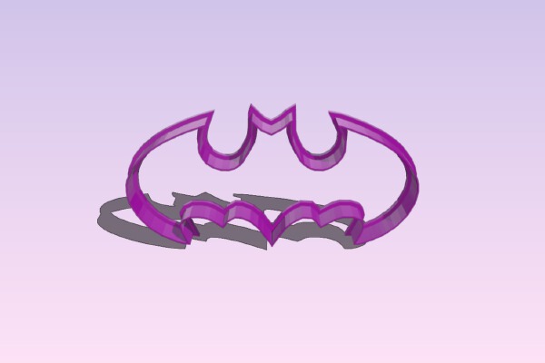 batman Cookie Cutter | 3d print model
