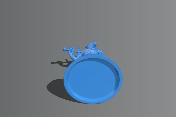 Dragonborn fighter | 3d print model