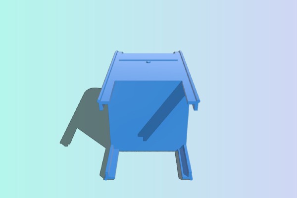 Post box US Postal | 3d print model