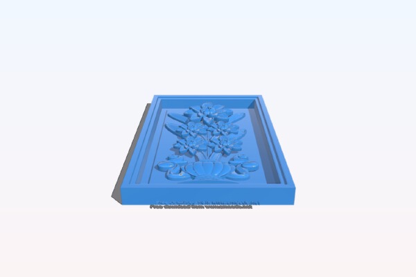 Flower painting | 3d print model