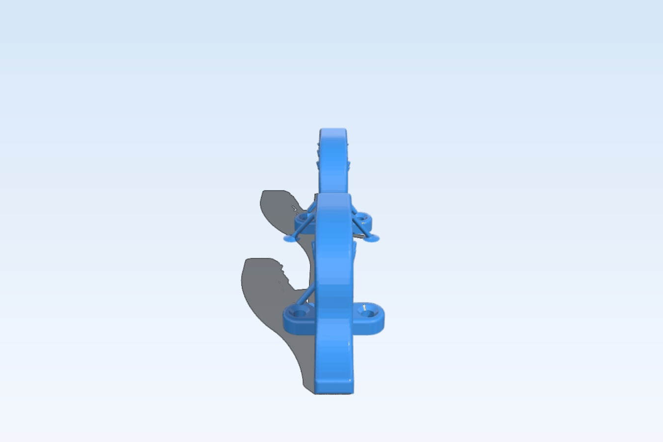 Swimming pool net holders