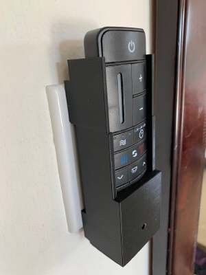 Ceiling Fan Remote Control Switch Mount | 3d print model
