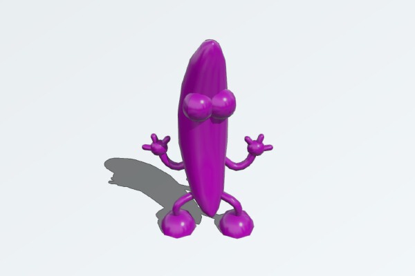 Dancing Banana Roblox | 3d print model