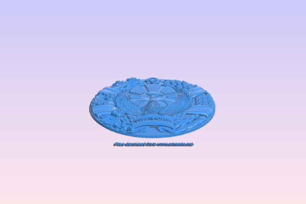 Phoenix medal | 3d print model
