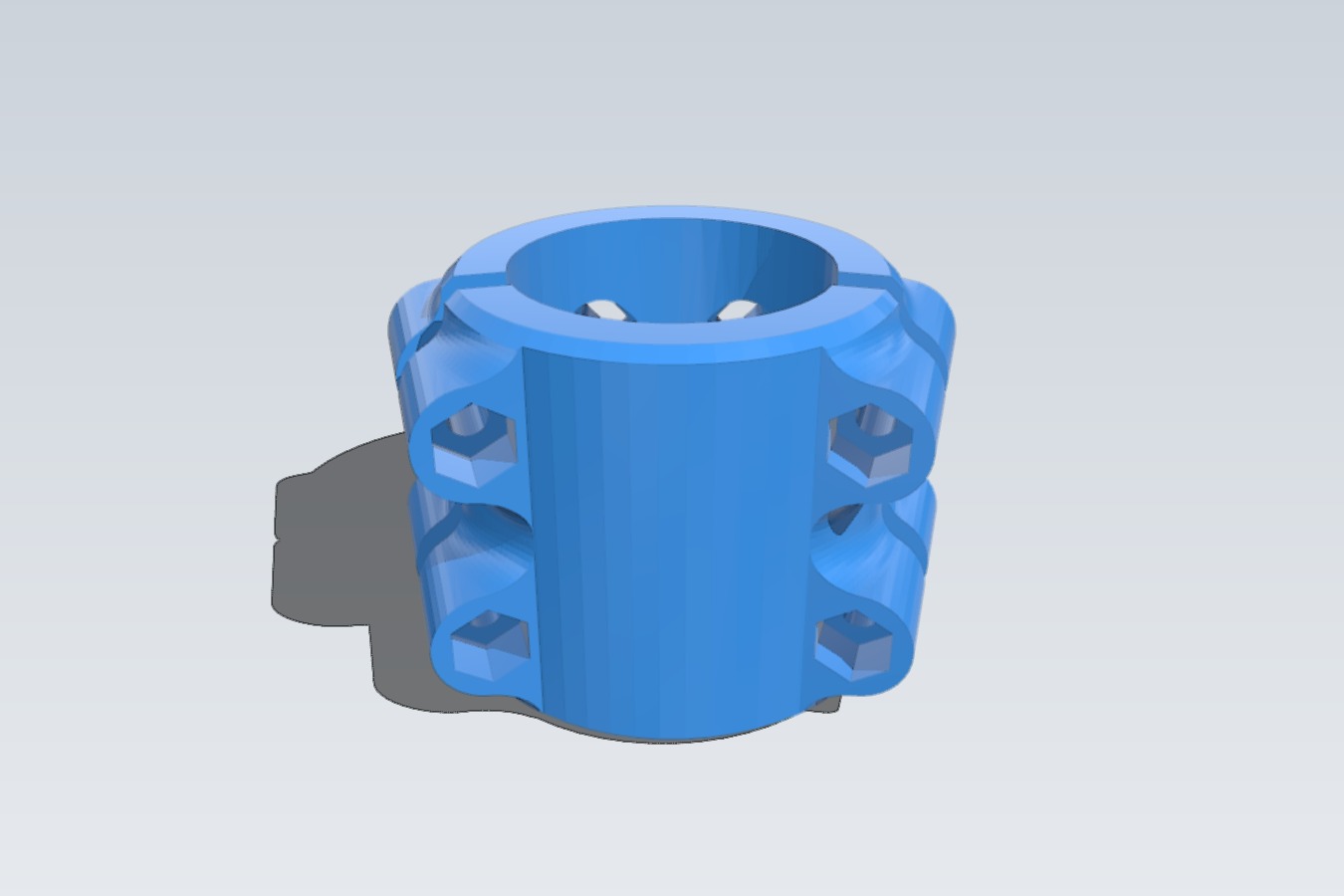 Support moteur pour tube diamètre 25mm