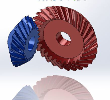 Spiral Bevel Gear Example | 3d print model