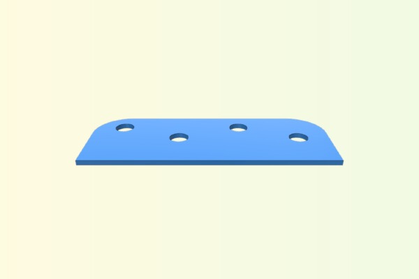 Door Hinge Shim | 3d print model