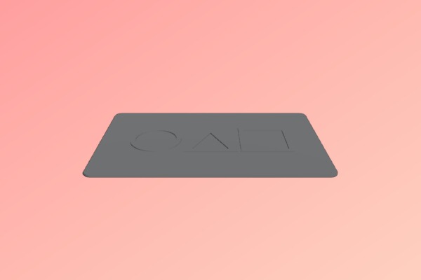 Squid Game Invitation Card | 3d print model