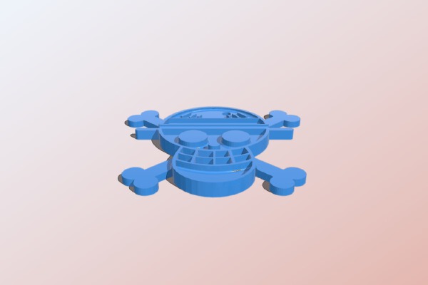 Llavero One Piece - Keychain One piece | 3d print model
